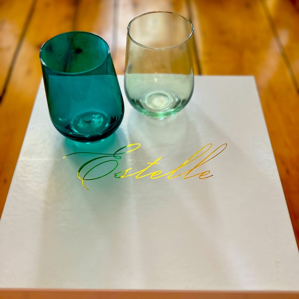 Set of 6 Estelle Stemless Wine Glasses